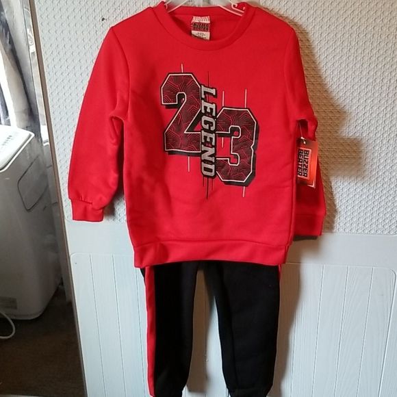 Buzzer Beater Legend 23 2PIECE Outfit Size 7 NWT - Picture 1 of 6